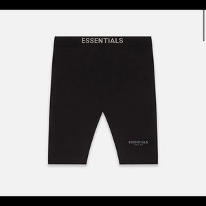 Fear of god essential biker shorts
